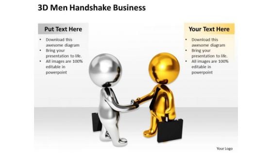 Images Of Business People Handshake PowerPoint Templates Free Download Slides