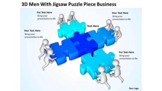 Images Of Business People Puzzle Piece PowerPoint Templates Ppt Backgrounds For Slides