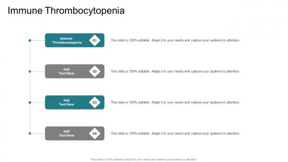 Immune Thrombocytopenia In Powerpoint And Google Slides Cpb