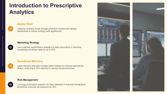 Implement Prescriptive Analytics Via Tableau PPT Outline AT Slide03