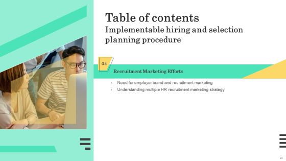 Implementable Hiring And Selection Planning Procedure Complete Deck Slide23