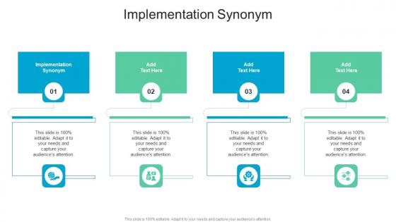 Implementation Synonym In Powerpoint And Google Slides Cpb