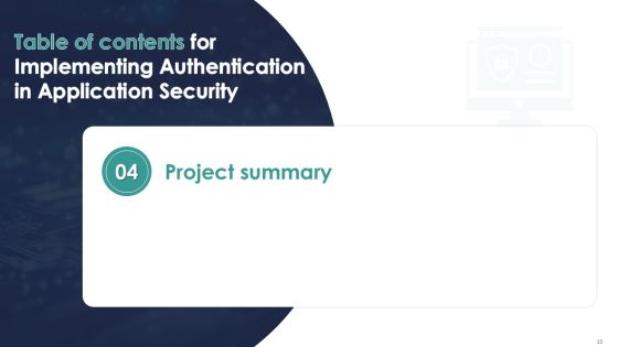 Implementing Authentication In Application Security PPT Example Slide13