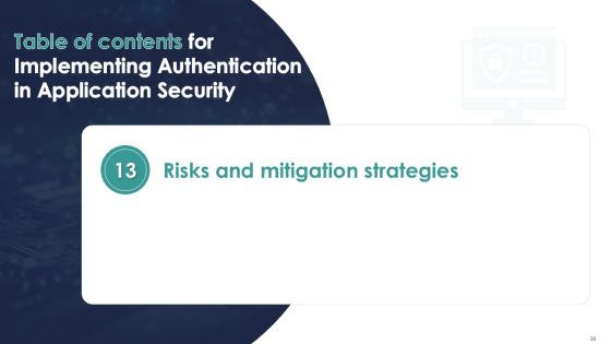 Implementing Authentication In Application Security PPT Example Slide36