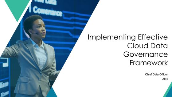 Implementing Effective Cloud Data Governance Framework PPT Example AT