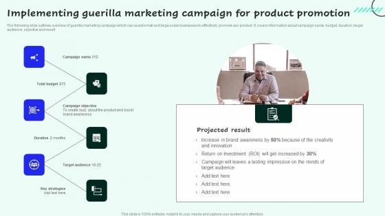 Implementing Guerilla Marketing Campaign Strategies For Enhancing Sales And Elements Pdf Implementing Guerilla Marketing Campaign Strategies For Enhancing Sales And Elements Pdf