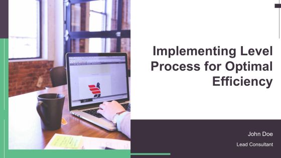 Implementing Level Process For Optimal Efficiency PPT Structure AT