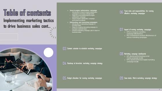 Implementing Marketing Tactics To Drive Business Sales Complete Deck