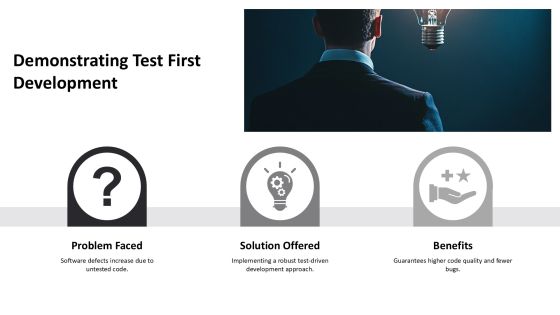 Implementing Test First Development Practices PPT Outline AT Slide11