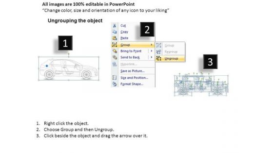 Import Toy 2 Door Blue Side Car PowerPoint Slides And Ppt Diagram Templates