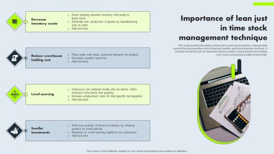 Importance Of Lean Just In Time Stock Management Technique Infographics Pdf Importance Of Lean Just In Time Stock Management Technique Infographics Pdf