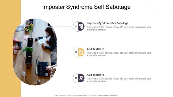 Imposter Syndrome Self Sabotage In Powerpoint And Google Slides Cpb