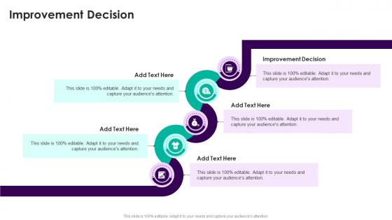 Improvement Decision In Powerpoint And Google Slides Cpb Improvement Decision In Powerpoint And Google Slides Cpb