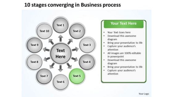 In Business PowerPoint Templates Download Process Circular Flow Diagram Slides