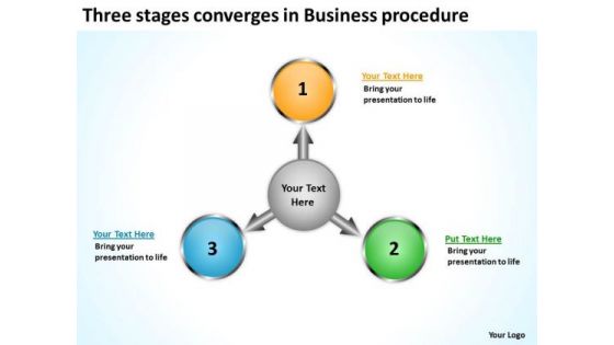 In E Business PowerPoint Presentation Procedure Charts And Slides