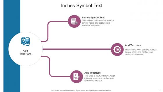 Inches Symbol Text In Powerpoint And Google Slides Cpb