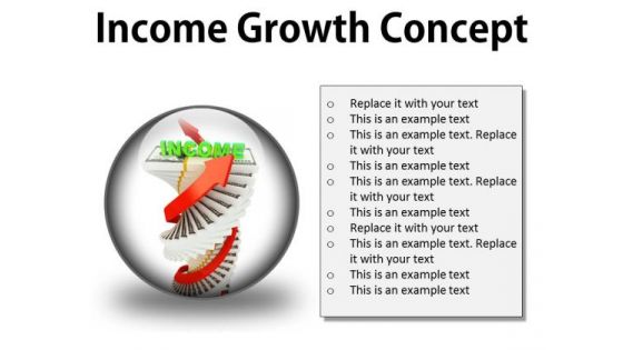 Income Growth Concept Finance PowerPoint Presentation Slides C