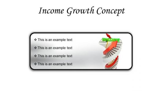 Income Growth Concept Finance PowerPoint Presentation Slides R