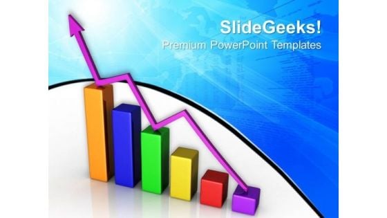 Increase Bar Graph Business PowerPoint Templates And PowerPoint Themes 0812