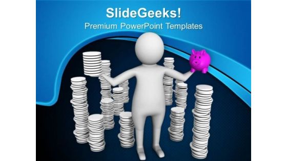 Increase Money With Small Technology PowerPoint Templates Ppt Backgrounds For Slides 0613