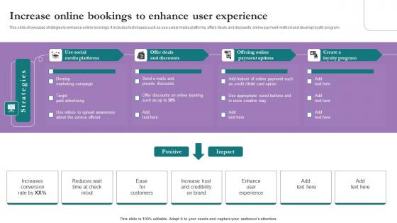 Increase Online Bookings Comprehensive Marketing Guide For Tourism Industry Themes Pdf