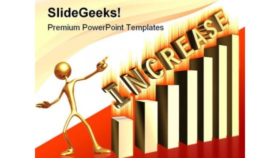 Increase Profits Business PowerPoint Template 0610