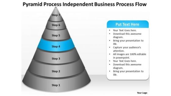 Independent Business Flow Ppt Examples Plan Outline PowerPoint Templates