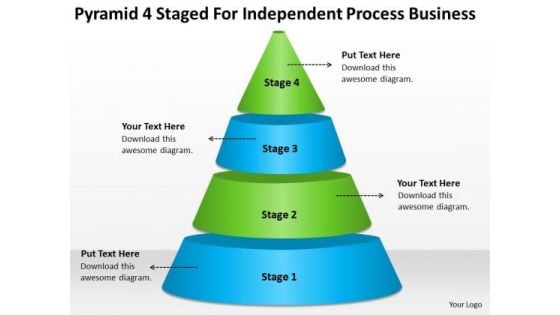 Independent Process Business Ppt Plan Preparation Service PowerPoint Templates