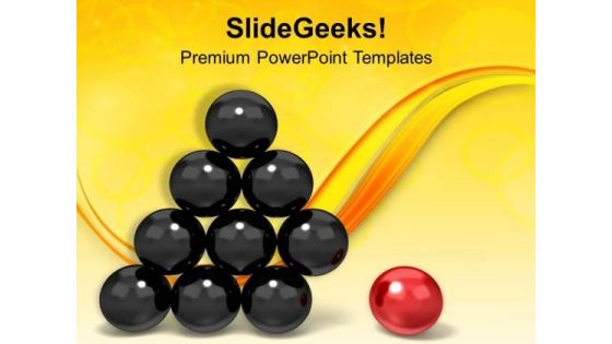 Individuality Concept For Leadership PowerPoint Templates Ppt Backgrounds For Slides 0513 Individuality Concept For Leadership PowerPoint Templates Ppt Backgrounds For Slides 0513