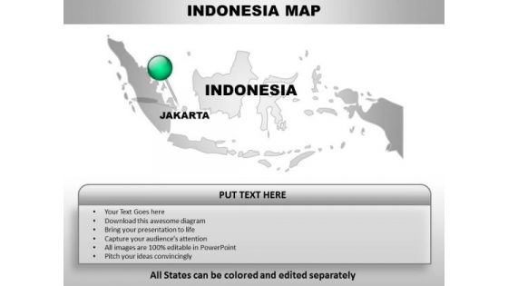 Indonesia Country PowerPoint Maps
