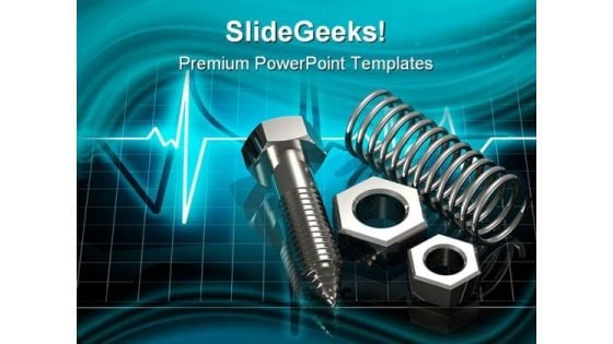 Industrial Pulse Business PowerPoint Templates And PowerPoint Backgrounds 0211