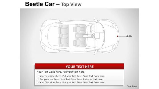 Industry Red Beetle Car PowerPoint Slides And Ppt Diagram Templates