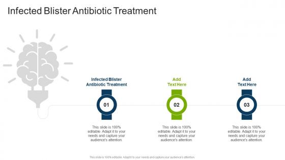 Infected Blister Antibiotic Treatment In Powerpoint And Google Slides Cpb