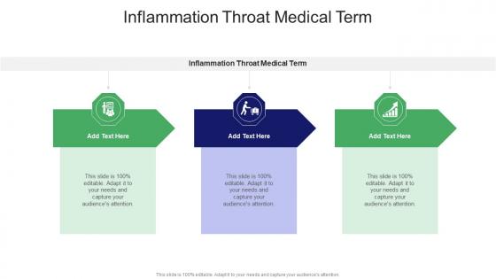 Inflammation Throat Medical Term In Powerpoint And Google Slides Cpb