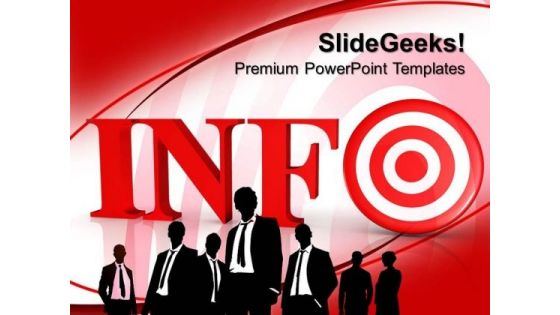 Info Target Business PowerPoint Templates And PowerPoint Themes 0612