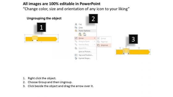 Infographic Five Options Tags PowerPoint Template