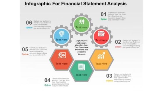 Infographic For Financial Statement Analysis PowerPoint Templates