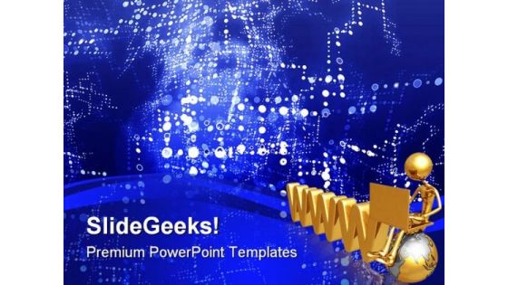 Information Exchange Computer PowerPoint Templates And PowerPoint Backgrounds 0111