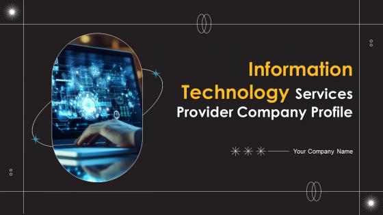 Information Technology Services Provider Company Profile CP CD V