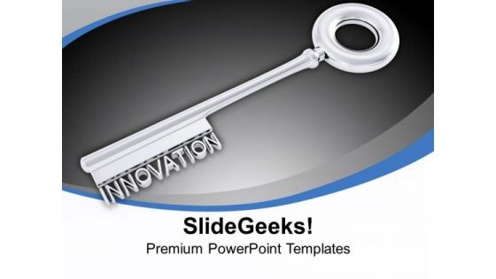 Innovation Key Business PowerPoint Templates Ppt Backgrounds For Slides 0213