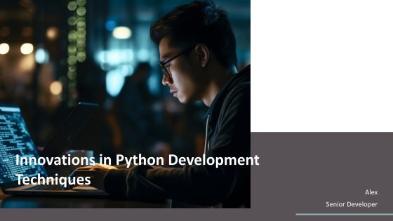 Innovations In Python Development Techniques PPT Outline AT