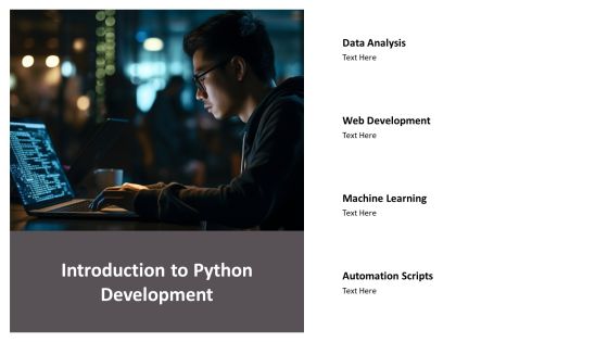 Innovations In Python Development Techniques PPT Outline AT Slide03