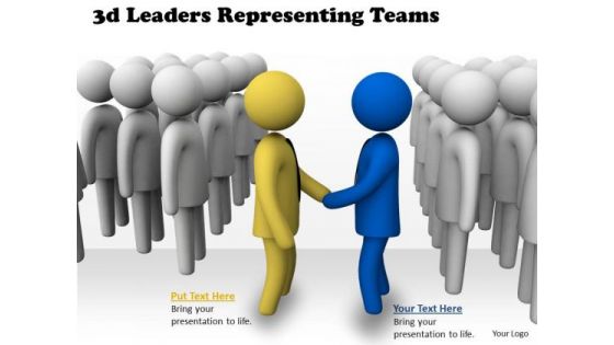 Innovative Marketing Concepts 3d Leaders Representing Teams Character Innovative Marketing Concepts 3d Leaders Representing Teams Character