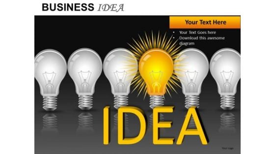 Innovative Team Idea Bulb PowerPoint Slides And Ppt Diagram Templates