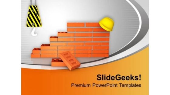 Inspect Construction Site PowerPoint Templates Ppt Backgrounds For Slides 0713