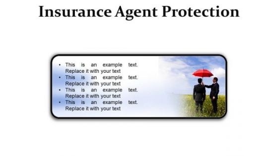 Insurance Agent Protection Security PowerPoint Presentation Slides R