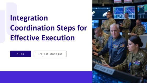 Integration Coordination Steps For Effective Execution PPT Powerpoint AT