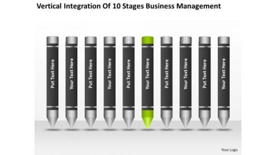 Integration Of 10 Stages Business Management Ppt How To Create Plan PowerPoint Slides