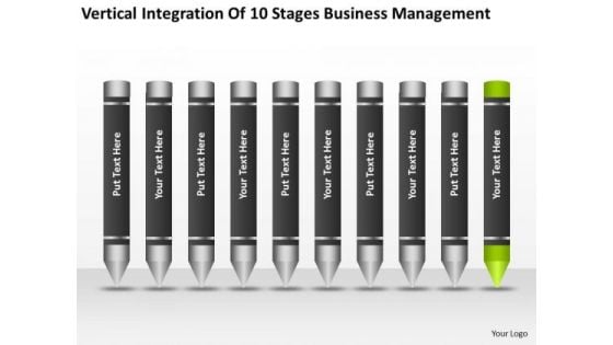 Integration Of 10 Stages Business Management Ppt Plan PowerPoint Slide