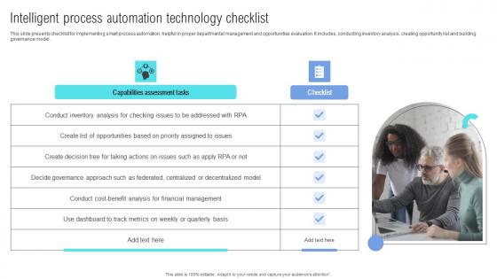 Intelligent Process Automation Technology Checklist Sample Pdf Intelligent Process Automation Technology Checklist Sample Pdf